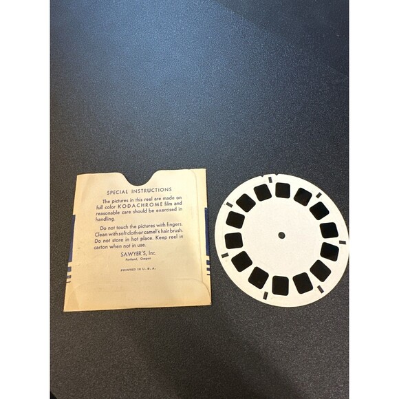 Vintage View-Master National Parks Lot 7 Reels - Picture 9 of 9